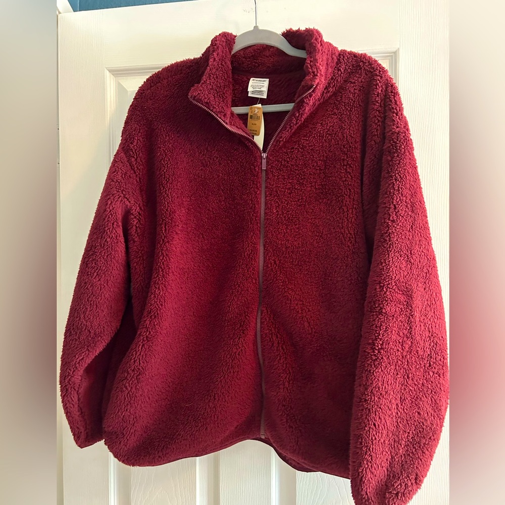 NWT Victorias Secret PINK fleece zip up